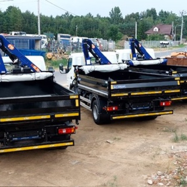 Fuso Canter 9C18 Kran mit Kipper